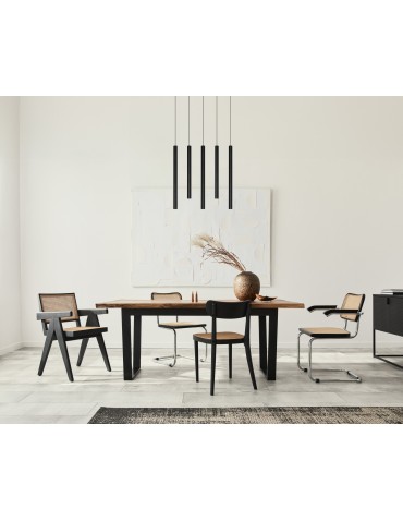 Azzardo Pendant VERNO 5 3000K BK Black Matte 5xLED Tubes AZ6314 - product 2