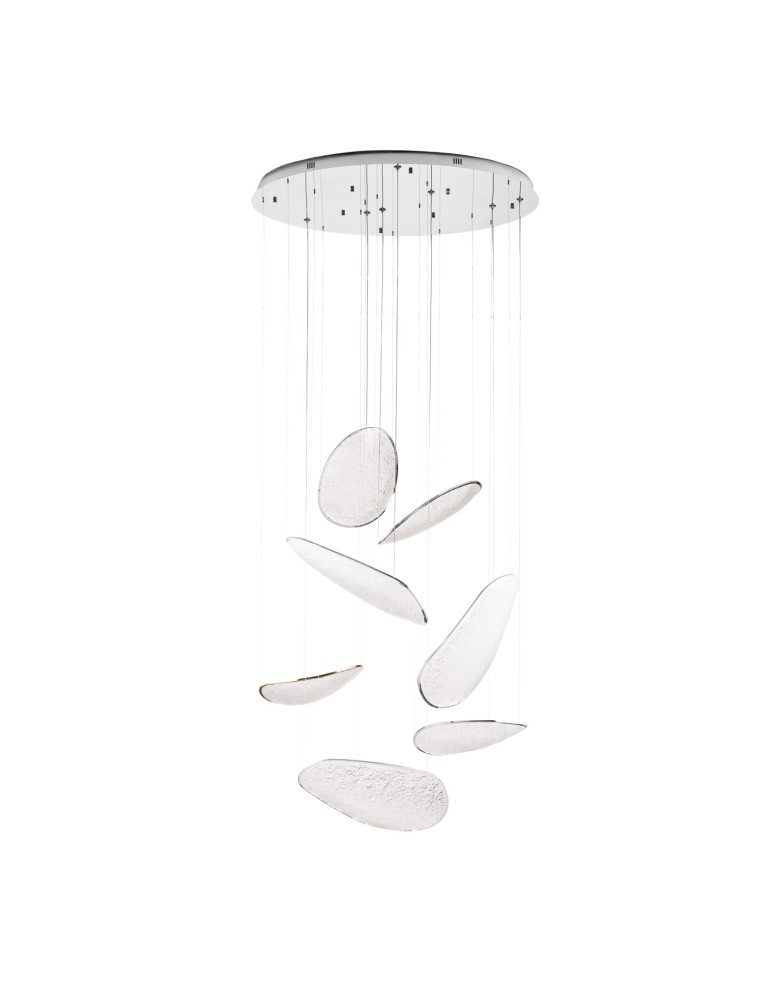 Designer pendant lamps - Maxlight Empire 121W Chrome P0634D Pendant Lamp. - product kolory-swiatla.pl 3