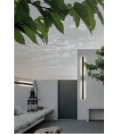 Azzardo LENNART 100 IP54 3000K BK Czarny Mat 1xLED Zewnętrzna Ścienna AZ5696