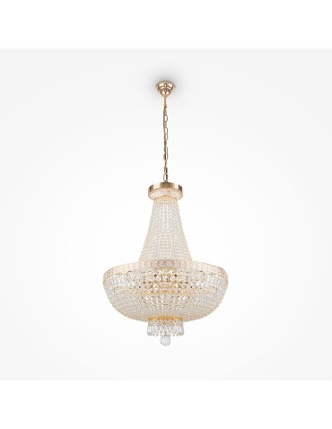 Maytoni Bella 8xE14 60W żyrandol DIA750-TT50-WG złoty