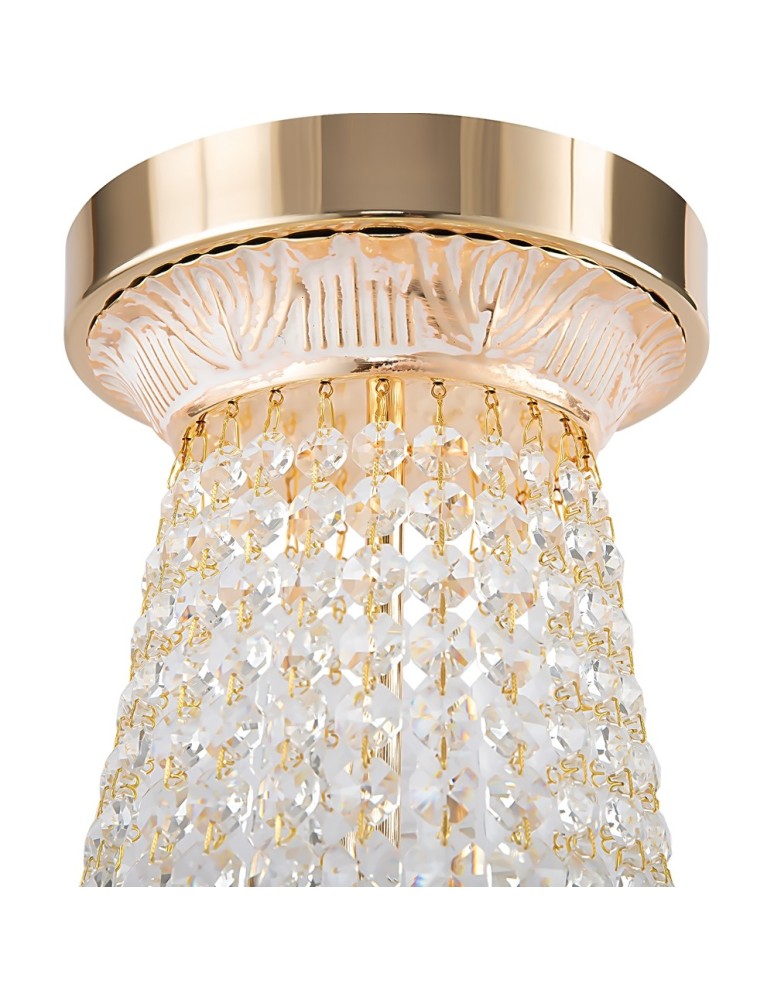 Chandeliers - Maytoni Bella 8xE14 60W chandelier DIA750-TT50-WG gold - product kolory-swiatla.pl 2