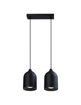 Light Prestige Nilo metal pendant lamp black 2xGU10 LP-0110/2L BK