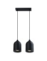Light Prestige Nilo metal pendant lamp black 2xGU10 LP-0110/2L BK