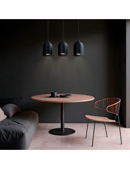 Light Prestige Metalowa lampa wisząca Nilo czarna 3xGU10 LP-0110/3L BK - produkt 2