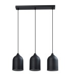 Light Prestige Metalowa lampa wisząca Nilo czarna 3xGU10 LP-0110/3L BK