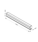 Light Prestige Moduł Geometric System New 30 cm LED 4000K LP-0209/1M 30CM 4K