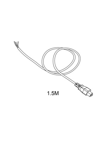 Light Prestige Zasilanie do oświetlenia modułowego Geometric System New 1,5 m LP-0209 zasilanie 1,5m - produkt 2
