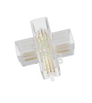 Light Prestige Łącznik X elektryczny do oświetlenia modułowego Geometric System New LP-0209 łącznik X