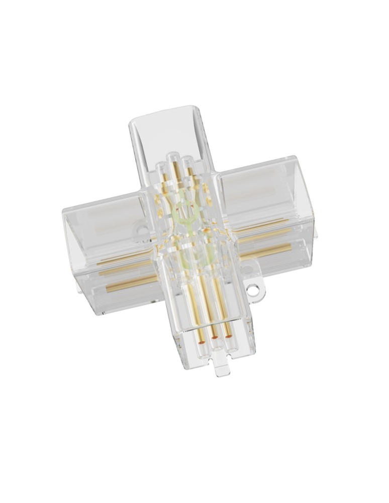 Light Prestige Łącznik X elektryczny do oświetlenia modułowego Geometric System New LP-0209 łącznik X