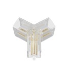 LED light lines - Light Prestige 3L 120 electrical connector for Geometric System New modular lighting LP-0209 connector 3L120 - product 1