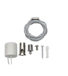 Light Prestige Linka plus podsufitka do oświetlenia modułowego Geometric System New LP-0209 linka+podusf.