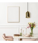 Pendant lamps - Light Prestige Nilo metal pendant lamp gold 1xGU10 LP-0110/1P GD. - product 2