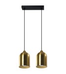Pendant lamps - Light Prestige Nilo gold metal pendant lamp 2xGU10 LP-0110/2L GD - product 1