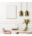 Pendant lamps - Light Prestige Nilo gold metal pendant lamp 2xGU10 LP-0110/2L GD - product 2