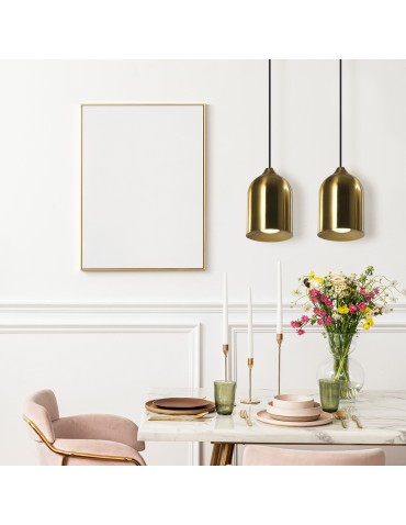 Light Prestige Nilo gold metal pendant lamp 2xGU10 LP-0110/2L GD - product 2