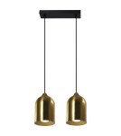 Pendant lamps - Light Prestige Nilo gold metal pendant lamp 2xGU10 LP-0110/2L GD - product 3