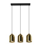 Light Prestige Metalowa lampa wisząca Nilo złota 3xGU10 LP-0110/3L GD