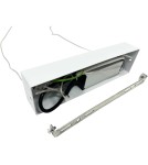 Pendant lamps - Light Prestige Mirror L pendant lamp white IP44 LED CCT LP-999/1P L WH CCT - product 5