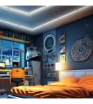 LED light lines - Light Prestige Plafond Geometric System 5 New LED 4000K LP-0209/5C 4K. - product 7