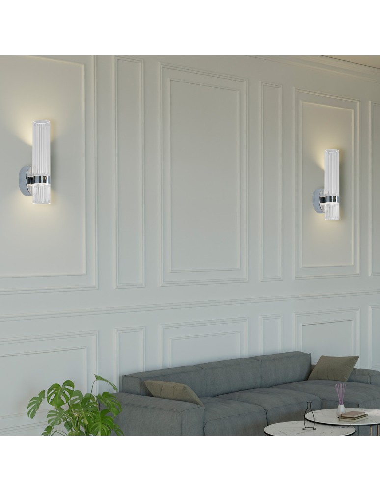 Wall lamps - Light Prestige Wall lamp Ambiente chrome LED CCT LP-1510/1W CH - product kolory-swiatla.pl 2
