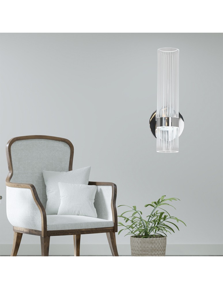 Wall lamps - Light Prestige Wall lamp Ambiente chrome LED CCT LP-1510/1W CH - product kolory-swiatla.pl 3