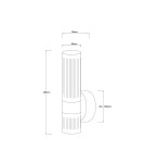 LED wall lamps - Light Prestige Wall lamp Ambiente gold LED CCT LP-1510/1W GD. - product 7