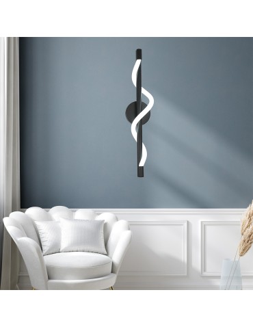 Light Prestige Kinkiet Meleca czarny LED CCT LP-2345/1W BK - produkt 2