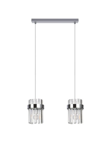 Light Prestige Lampa wisząca Vetro chrom 2xE14 LP-2910/2L CH