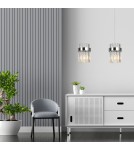 Light Prestige Lampa wisząca Vetro chrom 2xE14 LP-2910/2L CH