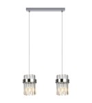 Pendant lamps - Light Prestige Vetro chrome pendant lamp 2xE14 LP-2910/2L CH - product 3