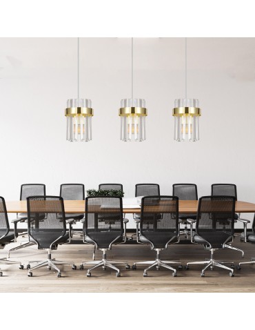 Light Prestige Lampa wisząca Vetro złota 3xE14 LP-2910/3L GD - produkt 2