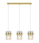 Light Prestige Lampa wisząca Vetro złota 3xE14 LP-2910/3L GD