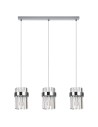 Light Prestige Vetro chrome pendant lamp 3xE14 LP-2910/3L CH