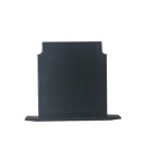 Accessories for magnetic busbars - Light Prestige Magnetic Slim flush rail cap black LP-656-MAG SLIM flush rail cap. BK - product 1