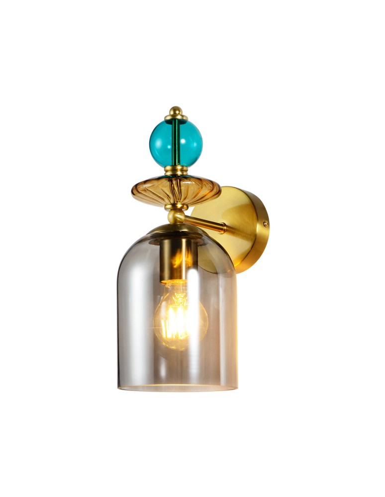 Wall lamps - Light Prestige Wall lamp Tropea smoky 1xE27 LP-2004/1W SM - product kolory-swiatla.pl 3