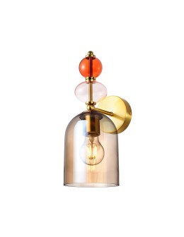 Light Prestige Wall lamp Tropea amber 1xE27 LP-2004/1W AM
