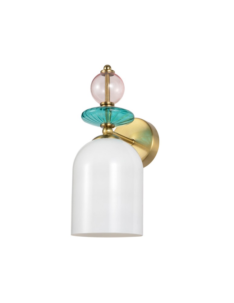 Wall lamps - Light Prestige Wall lamp Tropea white 1xE27 LP-2004/1W WH - product kolory-swiatla.pl 1