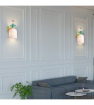 Wall lamps - Light Prestige Wall lamp Tropea white 1xE27 LP-2004/1W WH - product 2