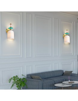 Light Prestige Wall lamp Tropea white 1xE27 LP-2004/1W WH - product 2