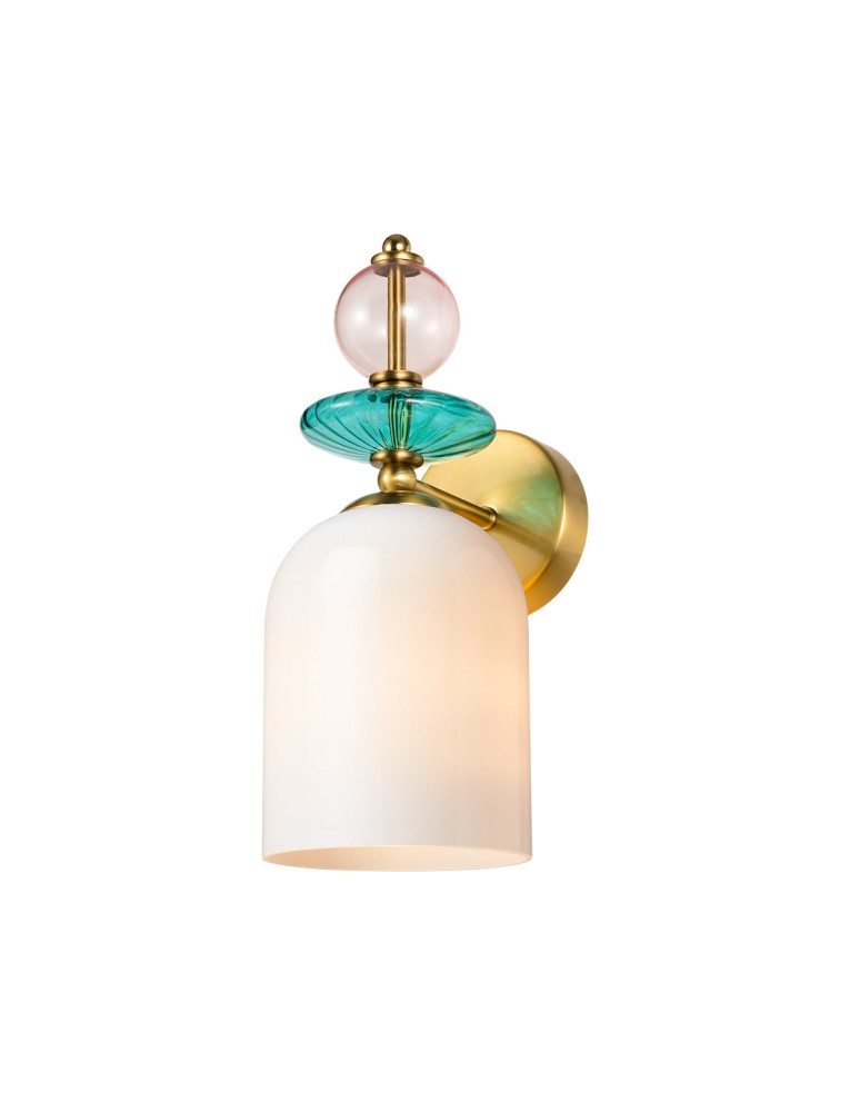 Wall lamps - Light Prestige Wall lamp Tropea white 1xE27 LP-2004/1W WH - product kolory-swiatla.pl 3