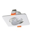 LED flush-mounted lamps - Light Prestige Mobile Square Flush Mounted Plus White LED CCT LP-1506/1RS WH Square. - product 1