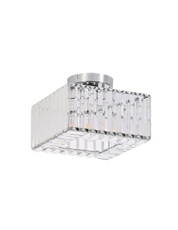 Light Prestige Kwadratowy plafon Vetro chrom 1xE27 LP-2910/1C CH square