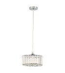 Pendant lamps - Light Prestige Vetro chrome 1xE27 LP-2910/1P CH round pendant lamp - product 4