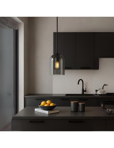 Light Prestige Elaris smoke pendant lamp 1xE27 LP-8103/1P SM - product 2