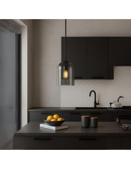 Light Prestige Lampa wisząca Elaris dymna 1xE27 LP-8103/1P SM - produkt 2