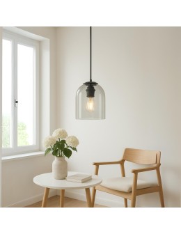Light Prestige Elaris transparent 1xE27 pendant lamp LP-8103/1P TR - product 2