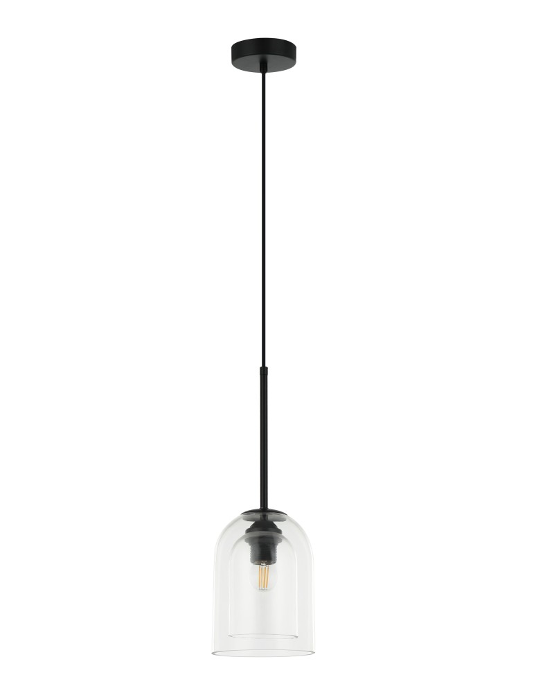 Pendant lamps - Light Prestige Elaris transparent 1xE27 pendant lamp LP-8103/1P TR - product kolory-swiatla.pl 3