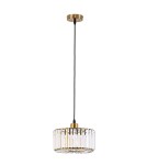 Light Prestige Okrągła lampa wisząca Vetro Złota1xE27 LP-2910/1P GD round