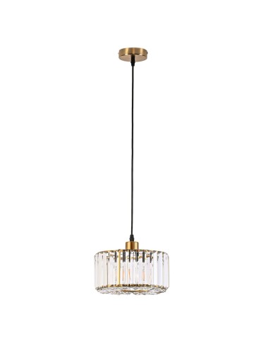 Light Prestige Okrągła lampa wisząca Vetro Złota1xE27 LP-2910/1P GD round