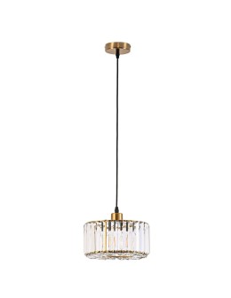 Light Prestige Okrągła lampa wisząca Vetro Złota1xE27 LP-2910/1P GD round